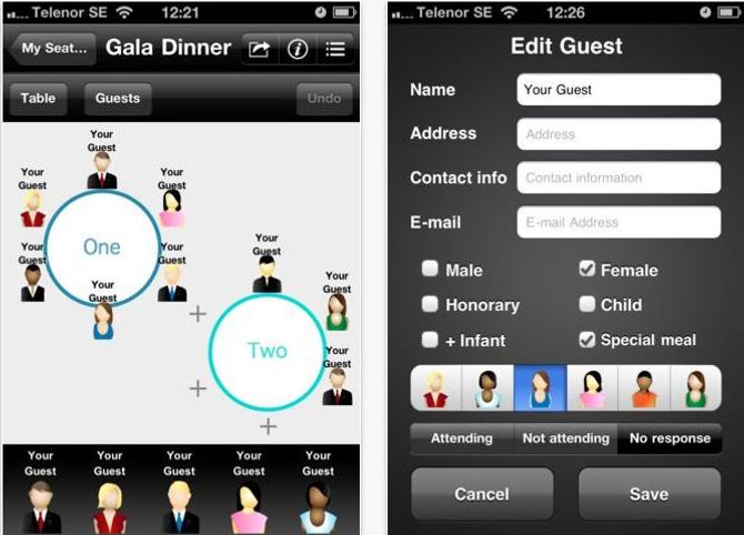 The Seating Planner +