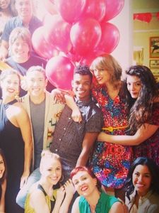 Taylor Swift, Lorde, and others at Taylor Swift's Birthday Party