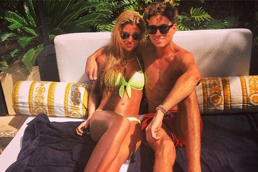 Amy Willerton and Joey Essex