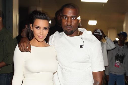 Kim Kardashian and Kanye West