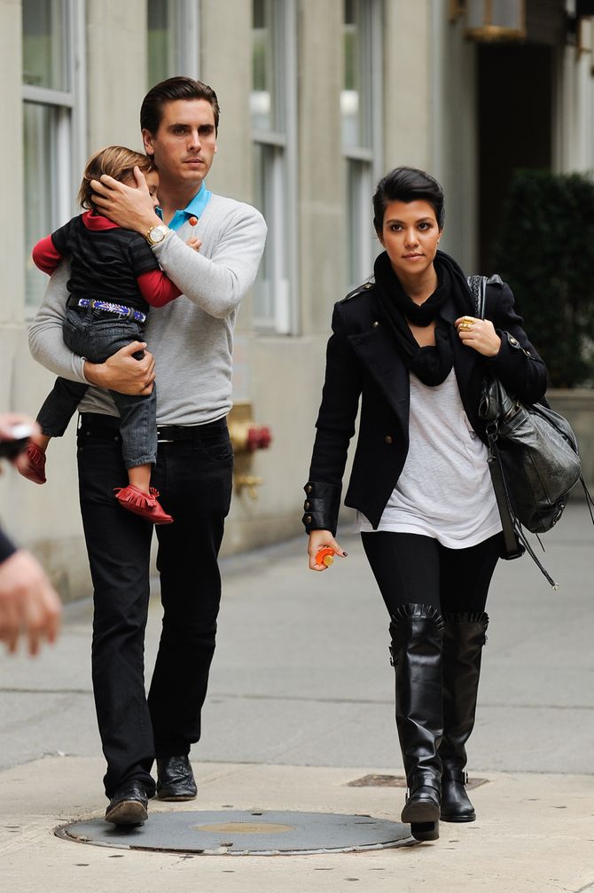 Kourtney Kardashian and Scott Dissick