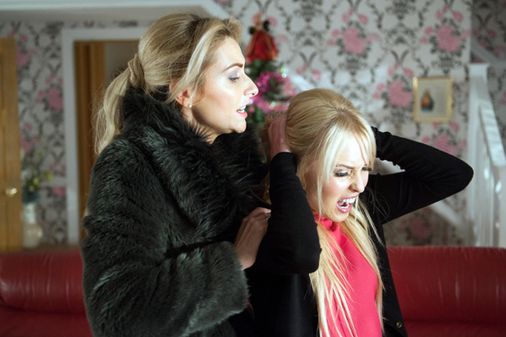Carmel and Theresa come to blows