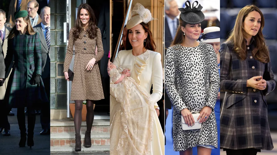 Kate Middleton : Accro aux robes-manteaux (Photos)