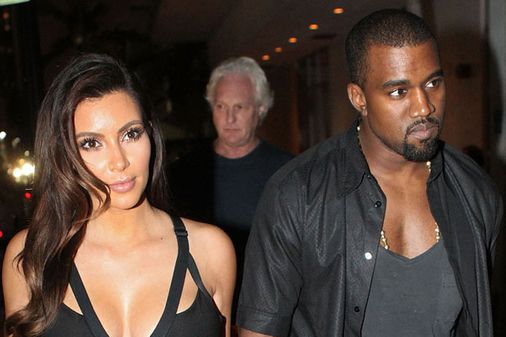 Kim Kardashian and Kanye West