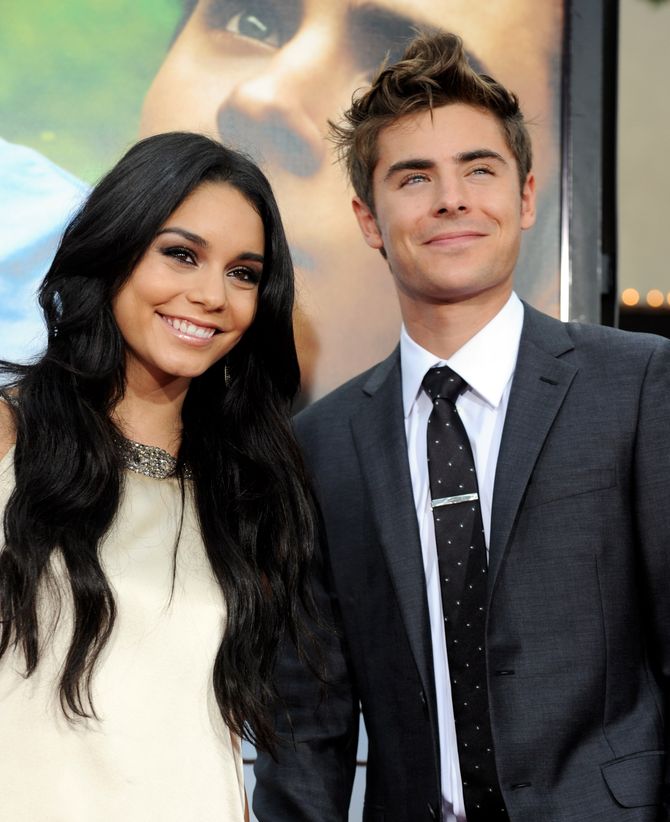 Vanessa Hudgens and Zac Efron