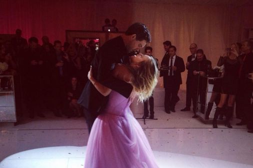 Kaley Cuoco & Ryan Sweeting auf ihrer Hochzeit