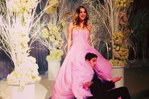 Kaley Cuoco and Ryan Sweeting