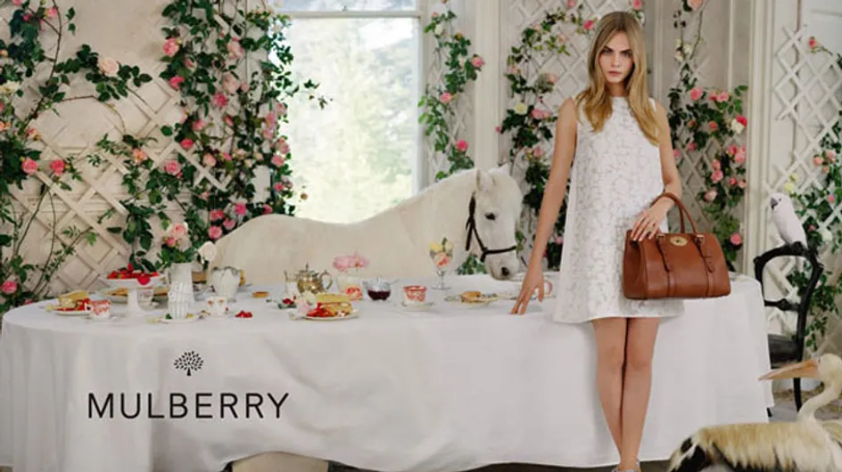 Cara Delevingne's SS14 animal-lover Mulberry campaign