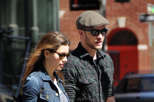 Justin Timberlake y Jessica Biel