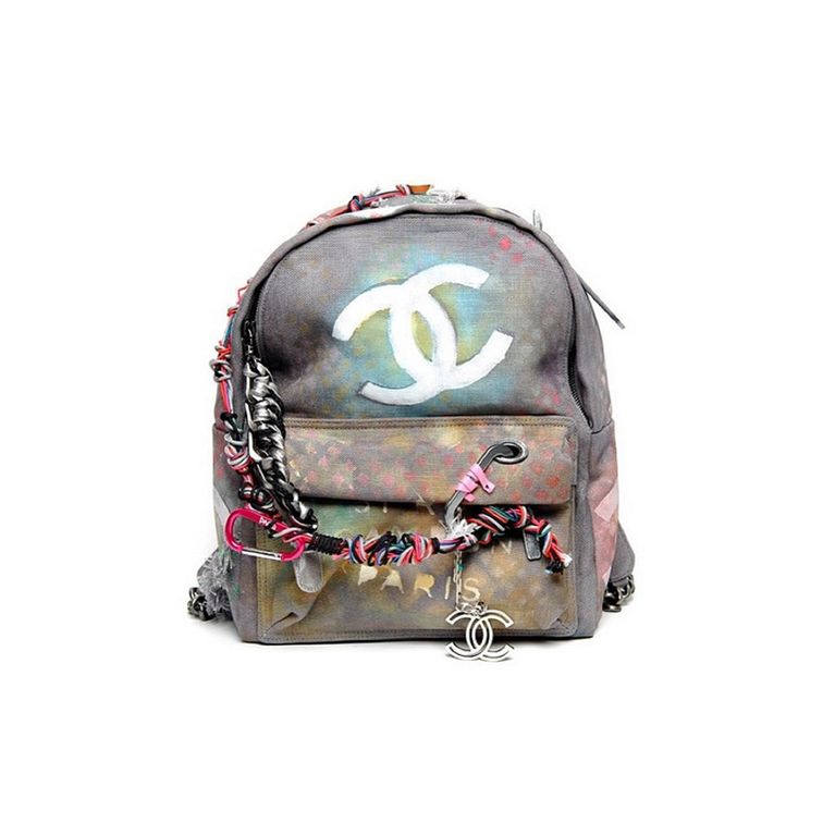 RÃ©sultat de recherche d'images pour "graffiti sac a dos chanel"