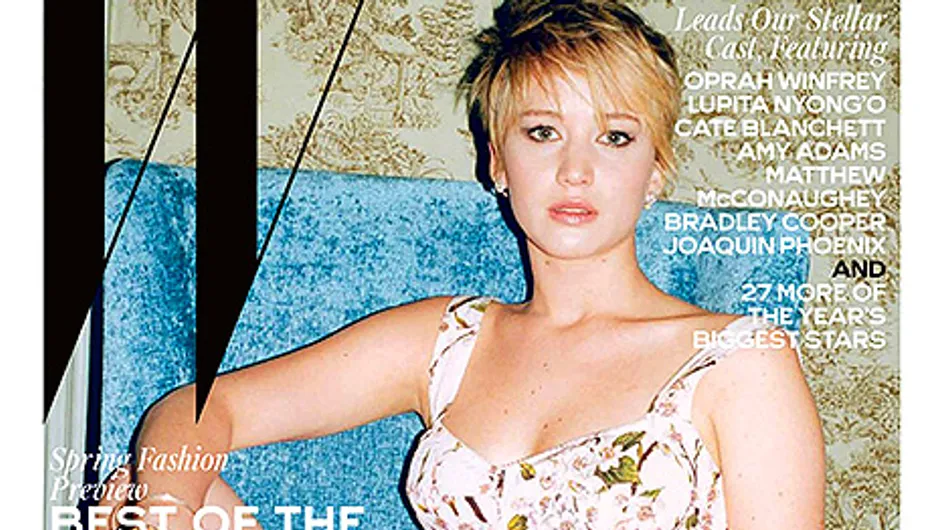 Jennifer Lawrence : Rétro pour W Magazine (Photos)