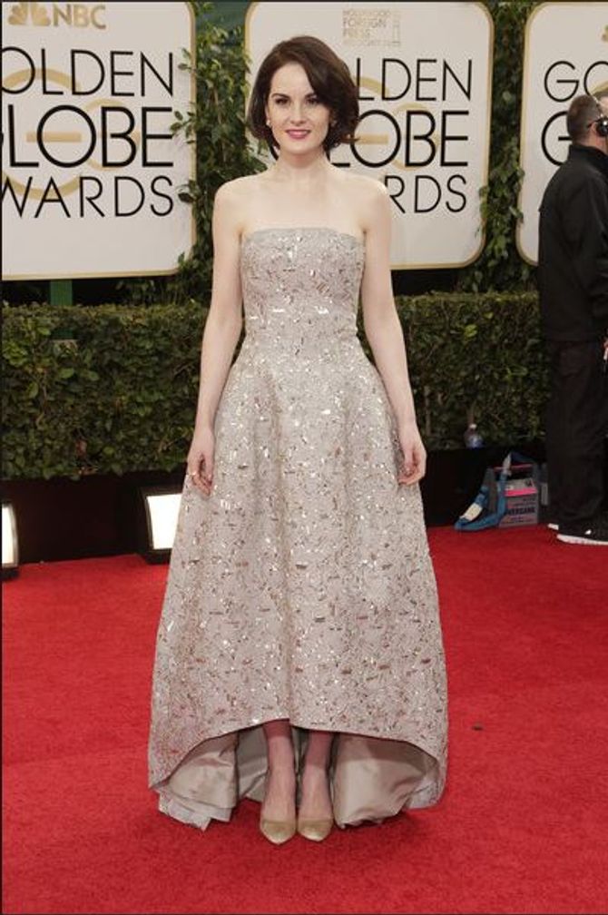 Michelle Dockery de Oscar de la Renta