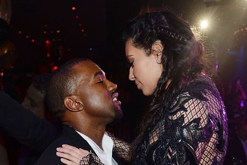 Kim Kardashian and Kanye West