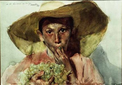 Comiendo Uvas - Museo Sorolla