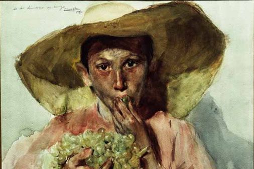 Comiendo Uvas - Museo Sorolla
