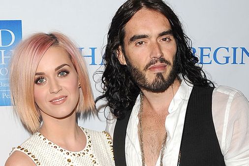 Russell Brand and Katy Perry
