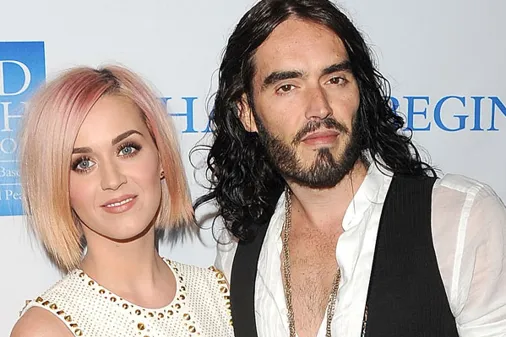 Russell Brand and Katy Perry