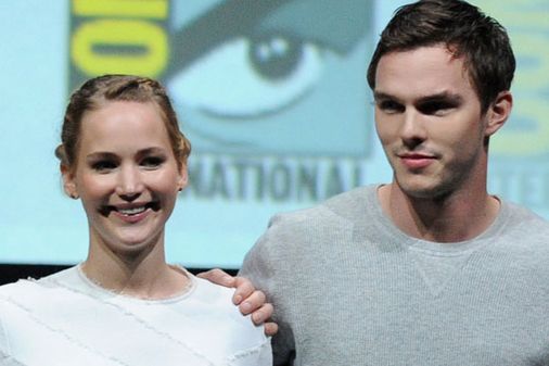 Jennifer Lawrence and Nicholas Hoult