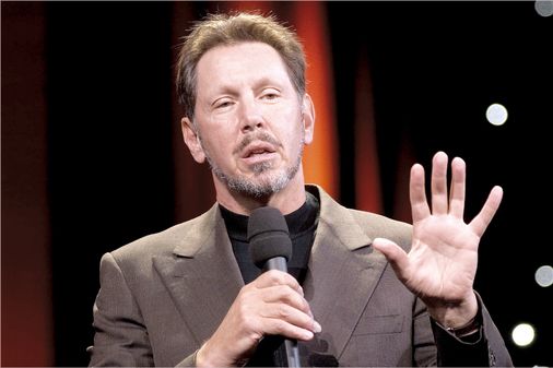 Larry Ellison, tiene una fortuna de 39 mil quinientos millones de Dólares