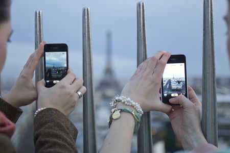 Aussicht vom Arc de Triomphe