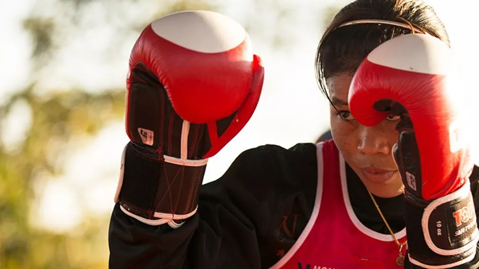Mary Kom lucha por la defensa femenina en la India