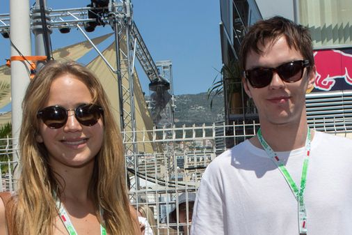 Jennifer Lawrence and Nicholas Hoult