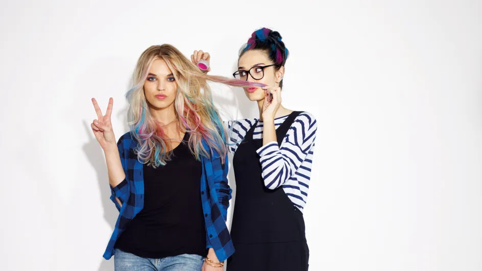 Tendance Hair chalk : On booste son look avec The Body Shop