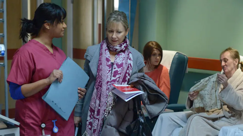 Eastenders 07/02 – Carol as her first chemotherapy appointment
