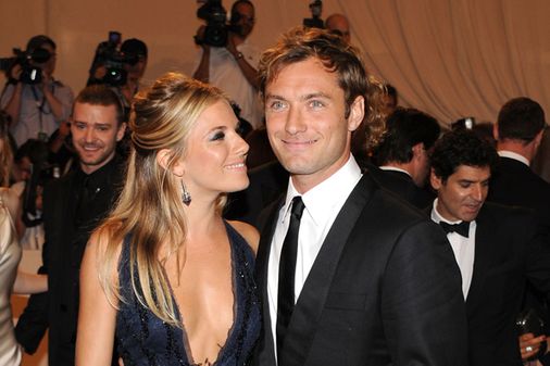 Jude Law and Sienna Miller