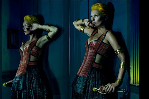 Kate Moss musa para McQueen