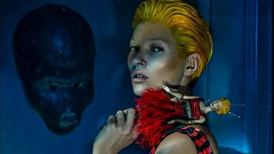 Kate Moss : Méconnaissable pour Alexander McQueen (Photos)