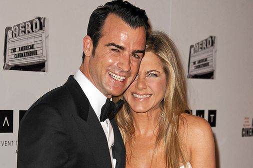 Justin Theroux and Jennifer Aniston