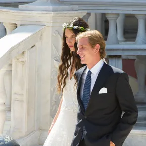 Andrea Casiraghi y Tatiana Santo Domingo se dan el "sí quiero"… ¡Por segunda vez!