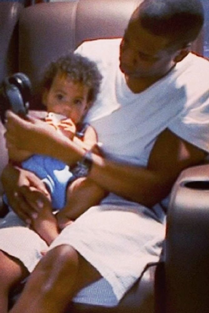 Jay Z and Blue Ivy