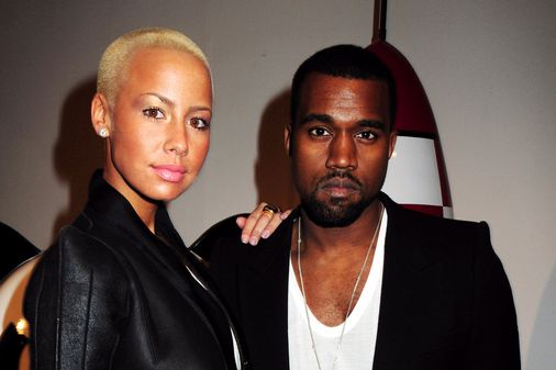 Kanye West and Amber Rose