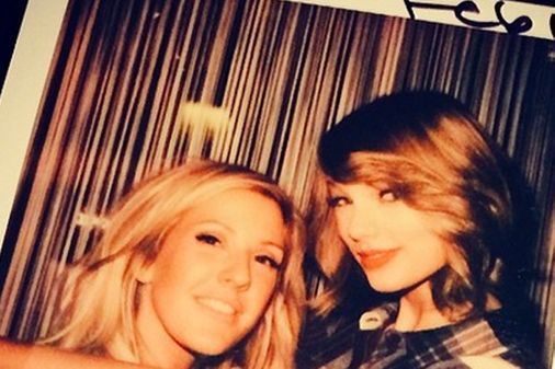 Taylor Swift and Ellie Goulding