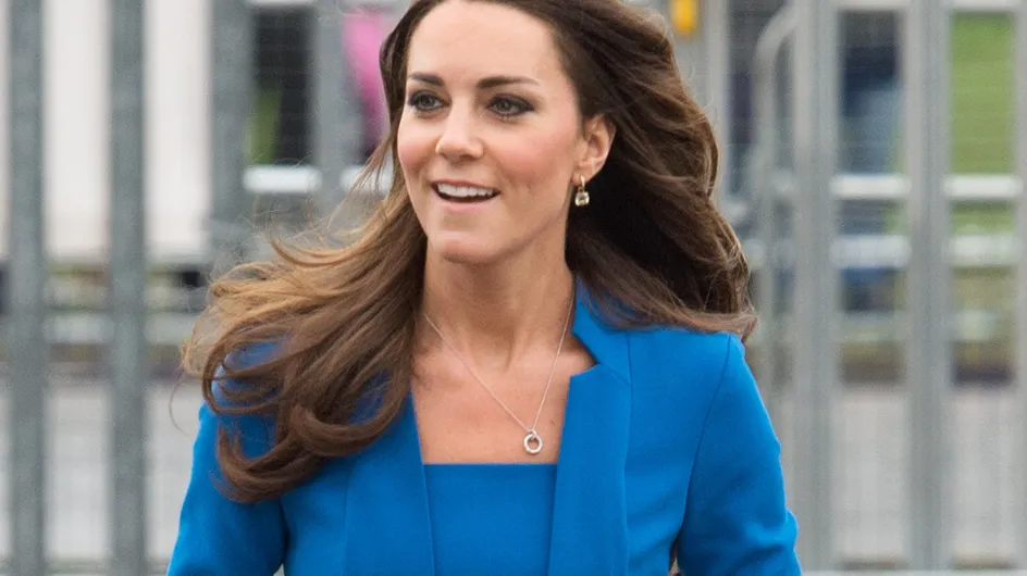 Kate Middleton : Toute de bleu vêtue pour la Saint-Valentin, un message ?