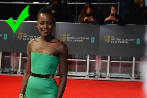 Lupita Nyong'o de Dior Couture