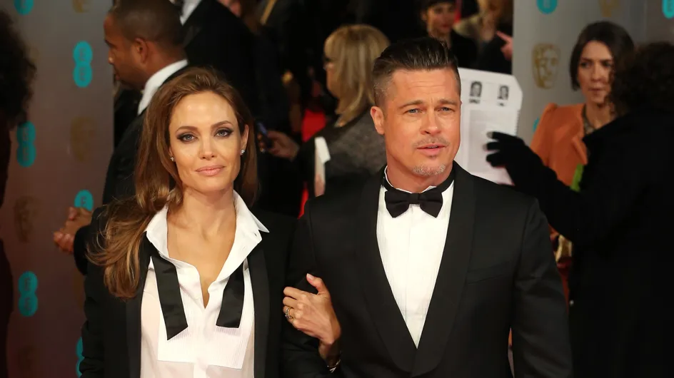 Angelina Jolie et Brad Pitt : Des looks coordonnés pour les BAFTA 2014 (Photos)