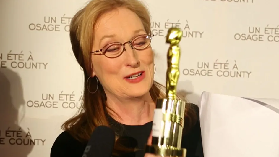Meryl Streep : Lui remettre un mini-Oscar ? C’est fait ! (Vidéo exclu)