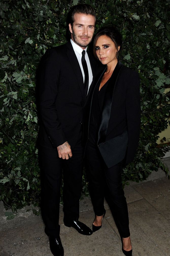 Victoria and David Beckham