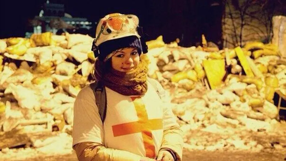 Olesya Zhukovskaya : La manifestante ukrainienne (presque) morte en direct qui a ému le Web