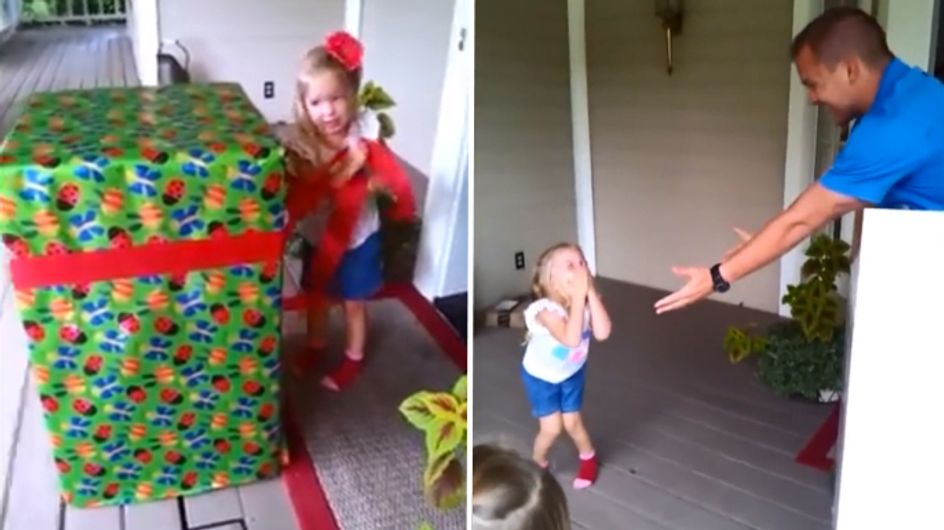 ¿Cuál es el mejor regalo que puede recibir una niña? ¡Su papá!