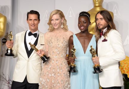 Matthew McConaughey, Cate Blanchett, Lupita Nyong'o en Jared Leto