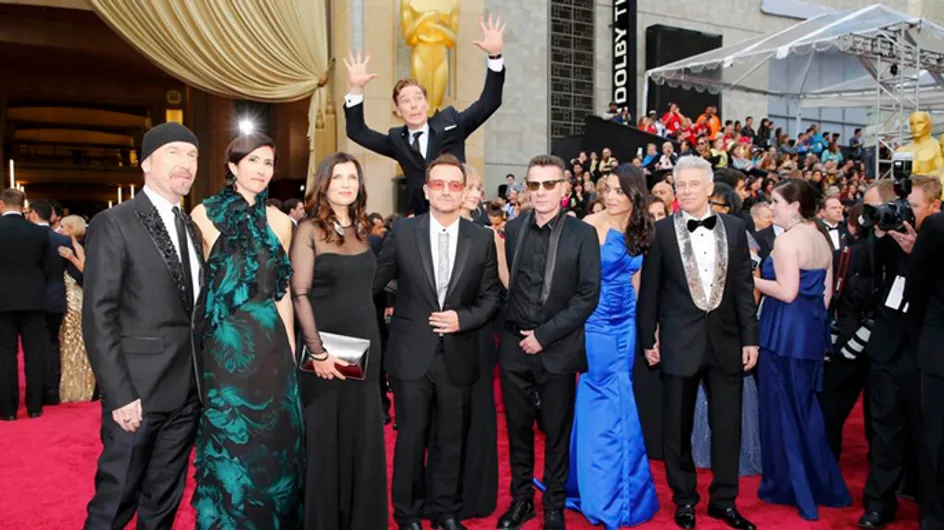 Benedict Cumberbatch Goes Above And Beyond In Oscars Photobomb