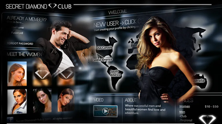 Is The Secret Diamond Club The World’s Most Sexist Dating Site?