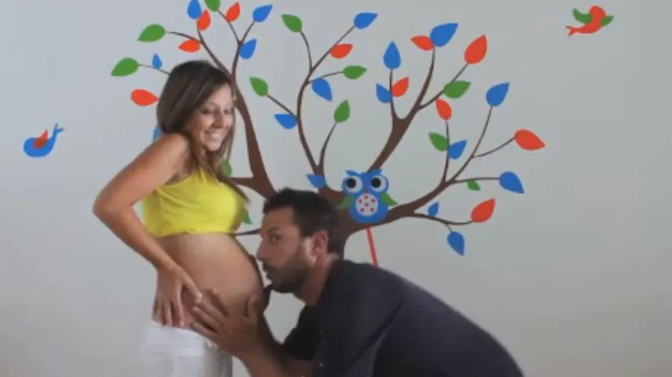 En guise de faire-part, elle résume sa grossesse en trois minutes émouvantes (Vidéo)