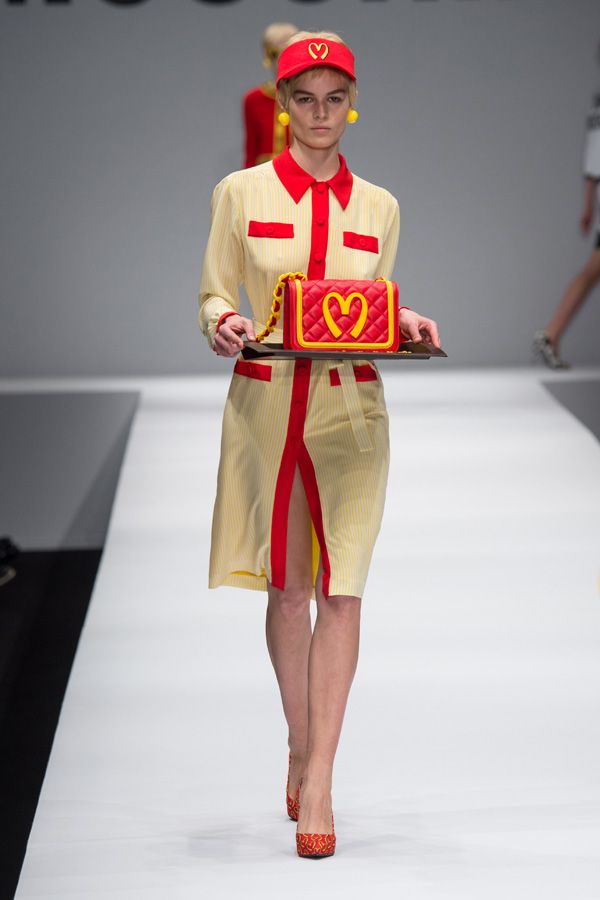 Moschino may be silly, but fashion needs fun like this