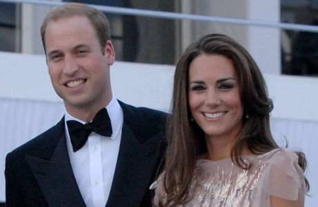 Prinz William und seine Frau Catherine