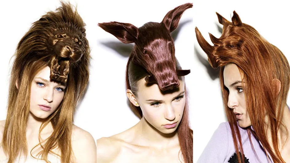 Forget About The Beehive. How About The Stag Do? Or The Rhino? Wild Hairstyles You Have To See To Believe